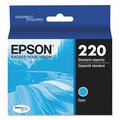 Epson T220220-S (220) DURABrite Ultra Ink, Cyan T220220-S